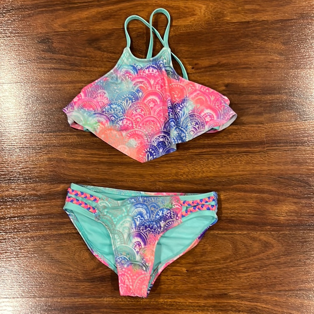 Wonder Nation girls bikini, size (6-6X)